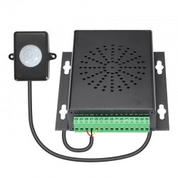 External PIR Motion Sensor Activated Audio Player for Museum Motion Activated Sound Player with Separate PIR for Exhibition Hall