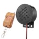 4 Key Remote MP3 Siren Horn for Cars Wireless Customizable Mini Car Horn with Built-in MP3 Player 