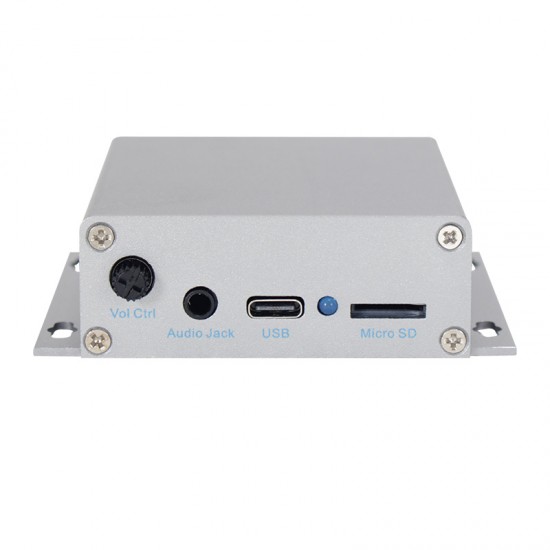 High Quality Modbus RTU Audio Player with 25W x 2 Amplifier for Industrial Control Systems 