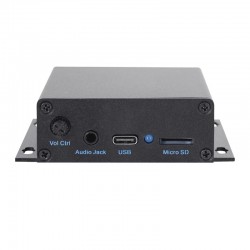 Button or Motion Sensor Triggered Audio Player with 25W x 2 Stereo Amplifier