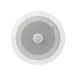 Overhead PIR Motion Activated Audio Player Motion Triggered Ceiling Speaker Music Player for Indoor Public Places