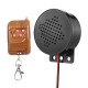 4 Key Remote MP3 Siren Horn for Cars Wireless Customizable Mini Car Horn with Built-in MP3 Player 